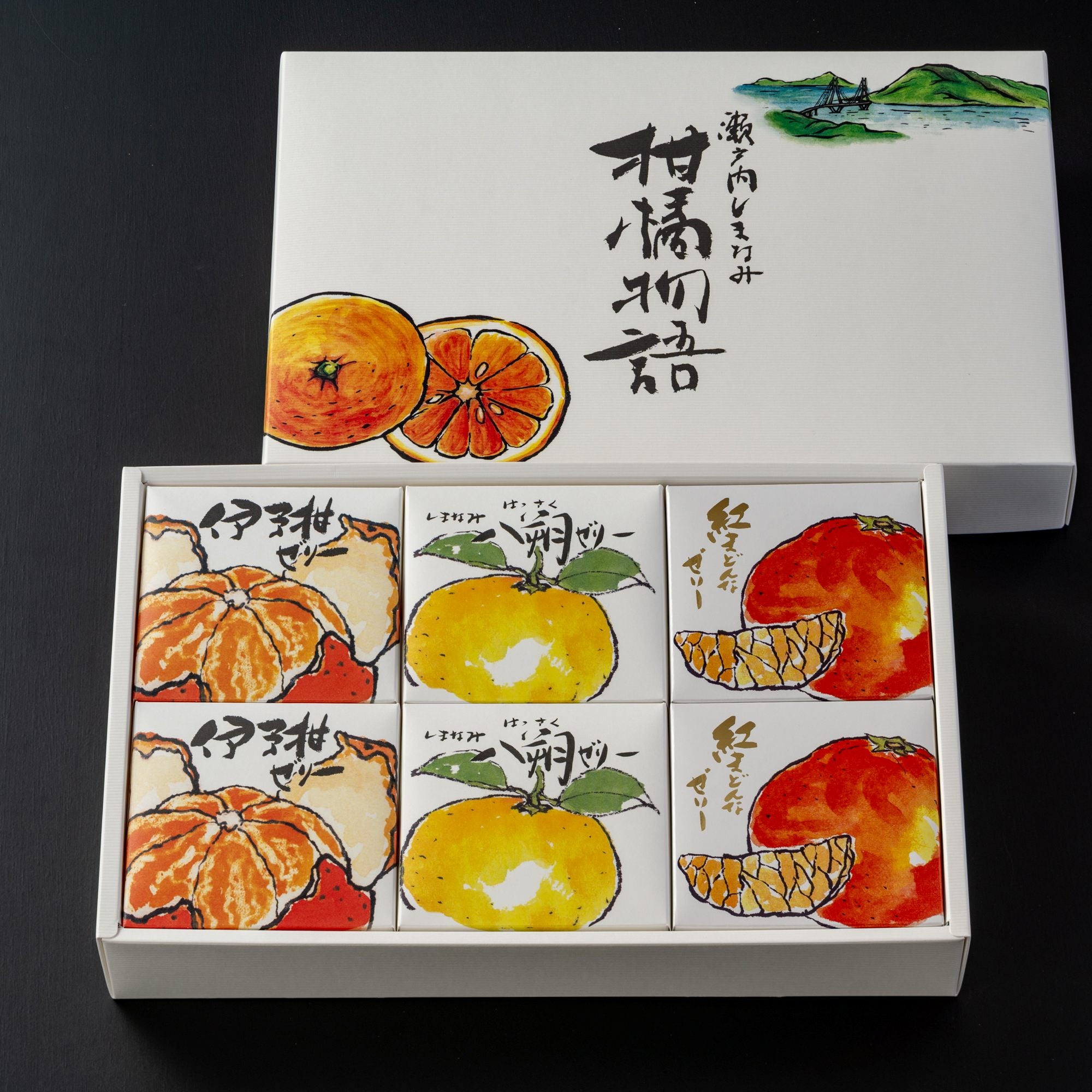 柑橘物語 ゼリー3種6個セット | 22_Ehime